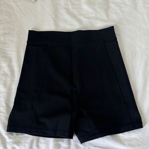 Aerie Women's Black Biker Shorts